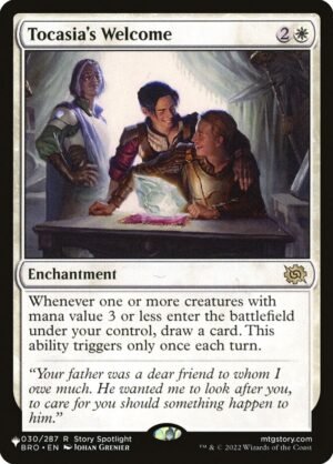 Tocasias Welcome (PLST-BRO-30)