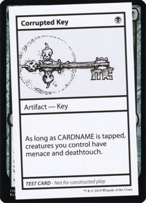 Corrupted Key