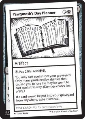 Yawgmoth’s Day Planner