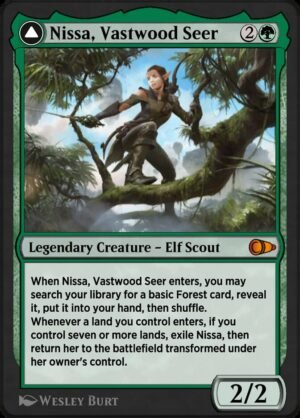 Nissa, Vastwood Seer // Nissa, Sage Animist Nissa, Vastwood Seer // Nissa, Sage Animist