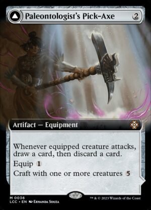 Paleontologist’s Pick-Axe // Dinosaur Headdress