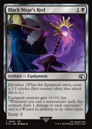 Black Mages Rod (FIN-90)