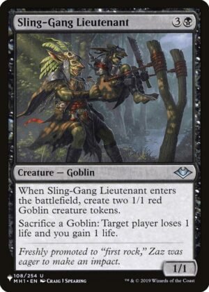 Sling-Gang Lieutenant Sling-Gang Lieutenant