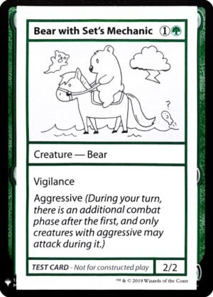 Bear with Sets Mechanic (CMB1-71)