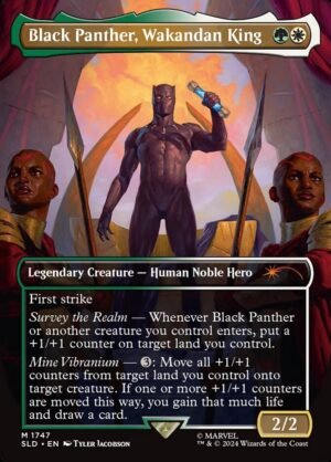 Black Panther, Wakandan King (SLD-1747)