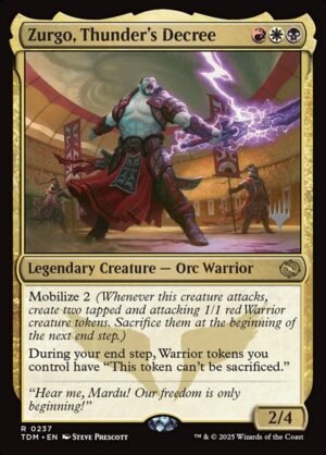 Zurgo, Thunder’s Decree
