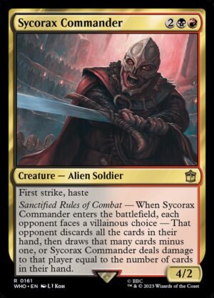 Sycorax Commander (WHO-161)