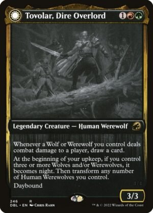 Tovolar, Dire Overlord // Tovolar, the Midnight Scourge (DBL-246)