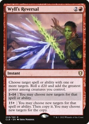 Wyll’s Reversal Wyll’s Reversal