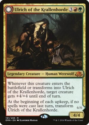 Ulrich of the Krallenhorde // Ulrich, Uncontested Alpha (EMN-191)