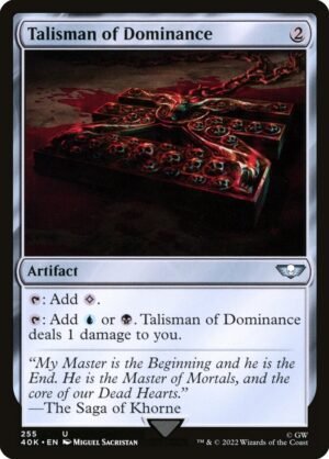 Talisman of Dominance (40K-255)