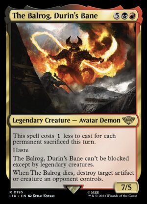 The Balrog, Durins Bane (LTR-195)