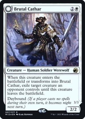 Brutal Cathar // Moonrage Brute (PMID-7s)