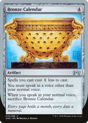 Bronze Calendar (UND-76)