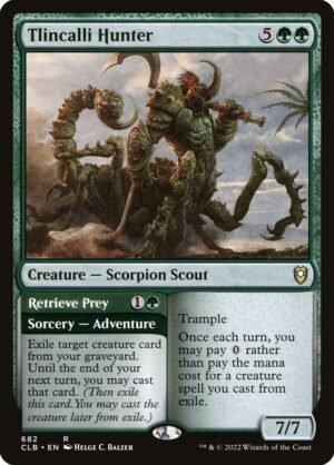 Tlincalli Hunter // Retrieve Prey (CLB-682)