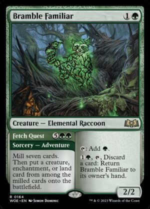 Bramble Familiar // Fetch Quest (WOE-164)