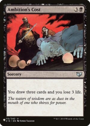 Ambition’s Cost