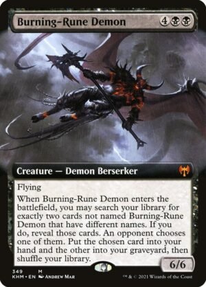 Burning-Rune Demon (KHM-349)
