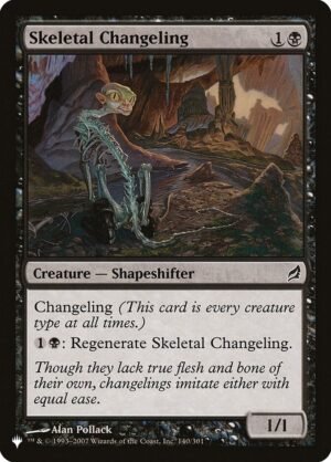 Skeletal Changeling Skeletal Changeling