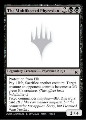 The Multifaceted Phyrexian (UNK-RB03)