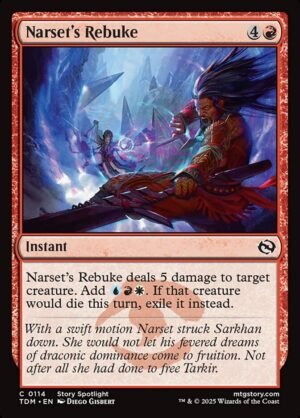 Narset’s Rebuke