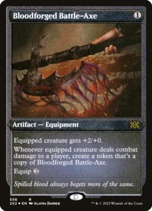 Bloodforged Battle-Axe (2X2-556)