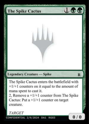 The Spike Cactus (UNK-RG03e)