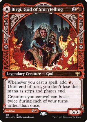 Birgi, God of Storytelling // Harnfel, Horn of Bounty (KHM-311)