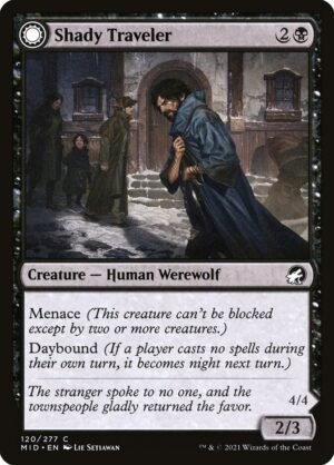 Shady Traveler // Stalking Predator (MID-120)