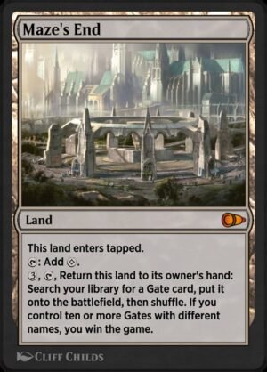 Maze’s End