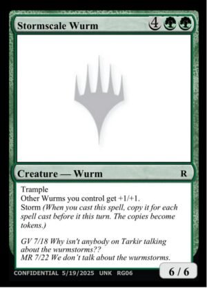 Stormscale Wurm (UNK-RG06)