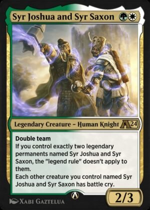 Syr Joshua and Syr Saxon (YWOE-27)