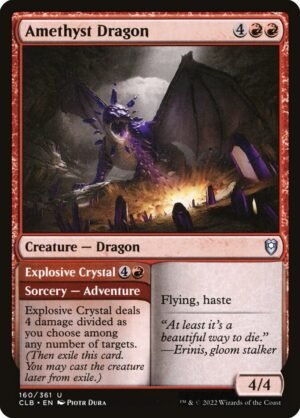 Amethyst Dragon // Explosive Crystal Amethyst Dragon // Explosive Crystal