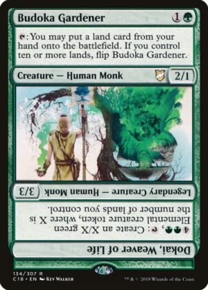 Budoka Gardener // Dokai, Weaver of Life (C18-134)