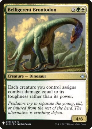 Belligerent Brontodon (PLST-XLN-218)