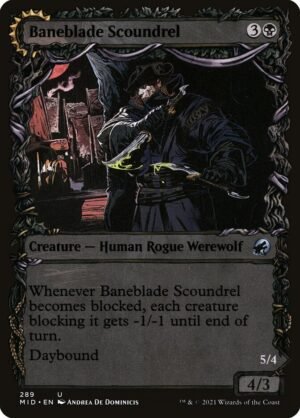 Baneblade Scoundrel // Baneclaw Marauder (MID-289)