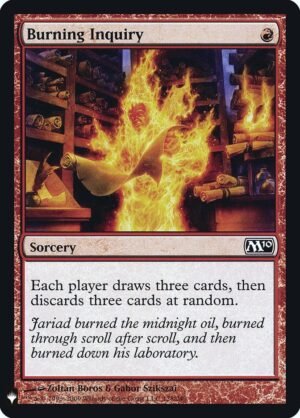 Burning Inquiry (PLST-M10-128)
