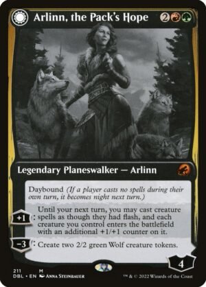 Arlinn, the Packs Hope // Arlinn, the Moons Fury (DBL-211)