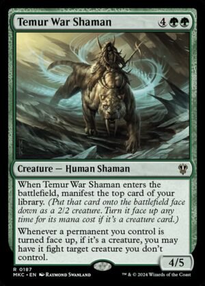 Temur War Shaman (MKC-187)