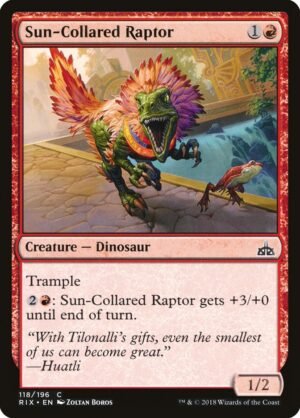 Sun-Collared Raptor (RIX-118)