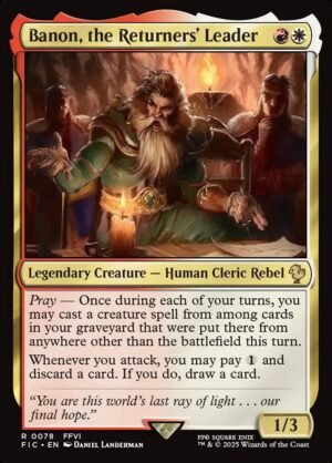 Banon, the Returners Leader (FIC-165)
