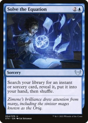 Solve the Equation (STX-54)