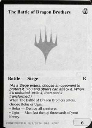The Battle of Dragon Brothers // Fate Reforged (UNK-RC07b)