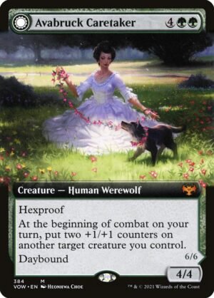 Avabruck Caretaker // Hollowhenge Huntmaster (VOW-384)