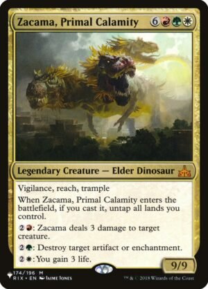 Zacama, Primal Calamity Zacama, Primal Calamity