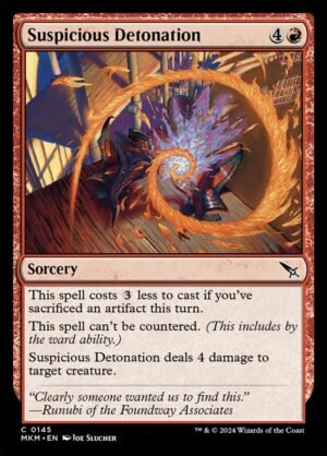 Suspicious Detonation (MKM-145)