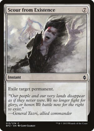 Scour from Existence Scour from Existence