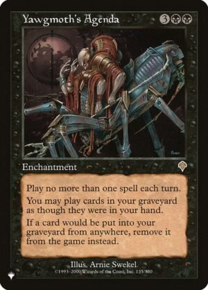 Yawgmoth’s Agenda