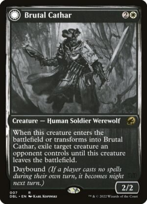 Brutal Cathar // Moonrage Brute (DBL-7)