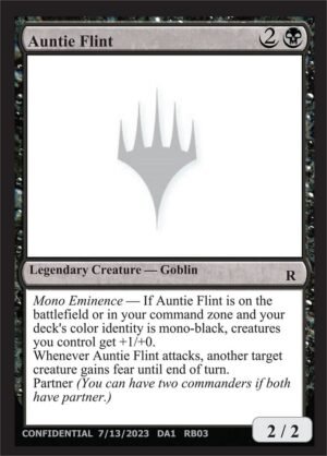 Auntie Flint (UNK-RB03a)